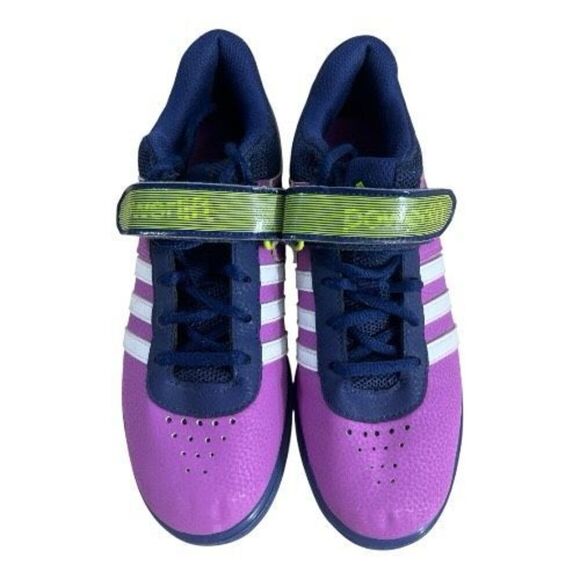 Adidas Powerlift 2.0 Women Shoes Trainers Size 7.5 Purple Pink B39860 Training - Picture 3 of 12